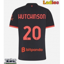 AC Milan Omari Hutchinson #20 Replica Third Shirt Ladies 2026-27 Short Sleeve